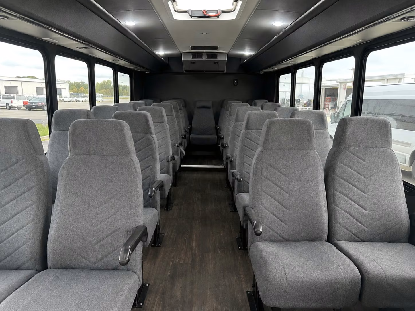 20 passenger minibus interior