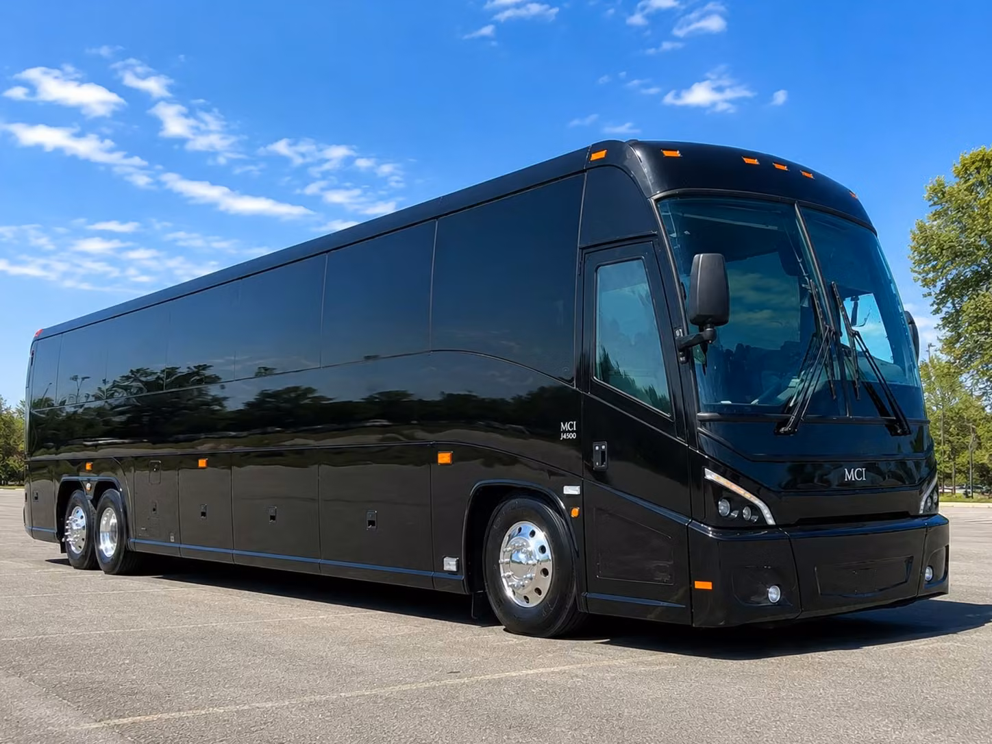 56 passenger charter bus