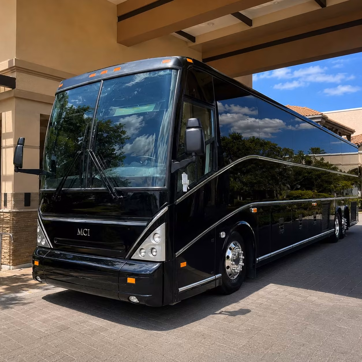 sporting event charter bus rentals for thornton fans and teams